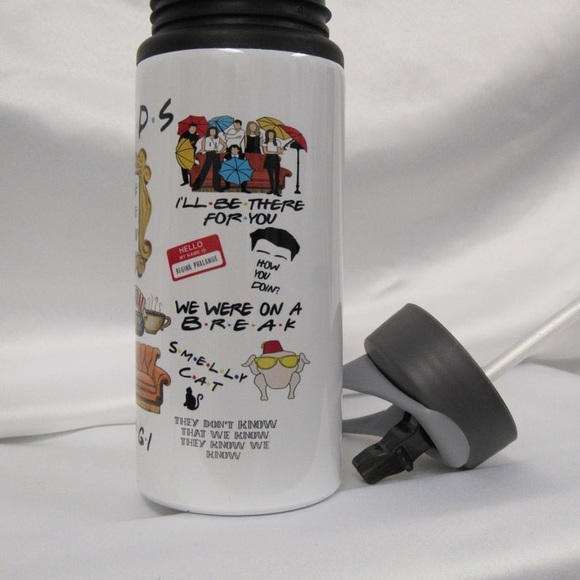 22oz. Aluminum bottle with straw and lid - Picture 3 of 3